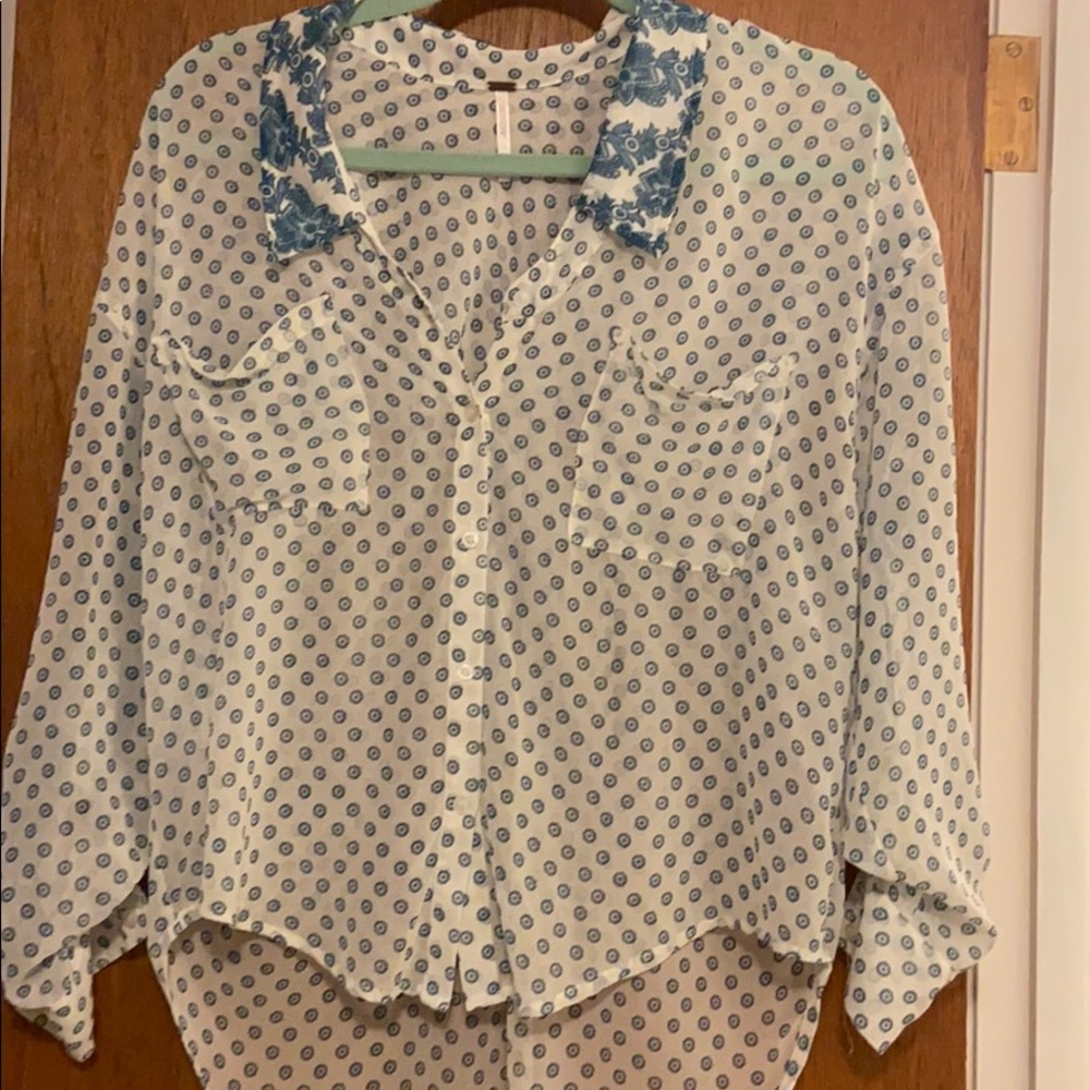 Free people button down